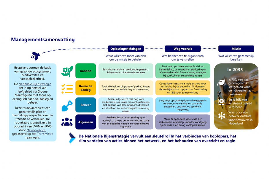 The roadmap 'Green Measures' - image via: National Bee Strategy The roadmap 'Green Measures' - image via: National Bee Strategy