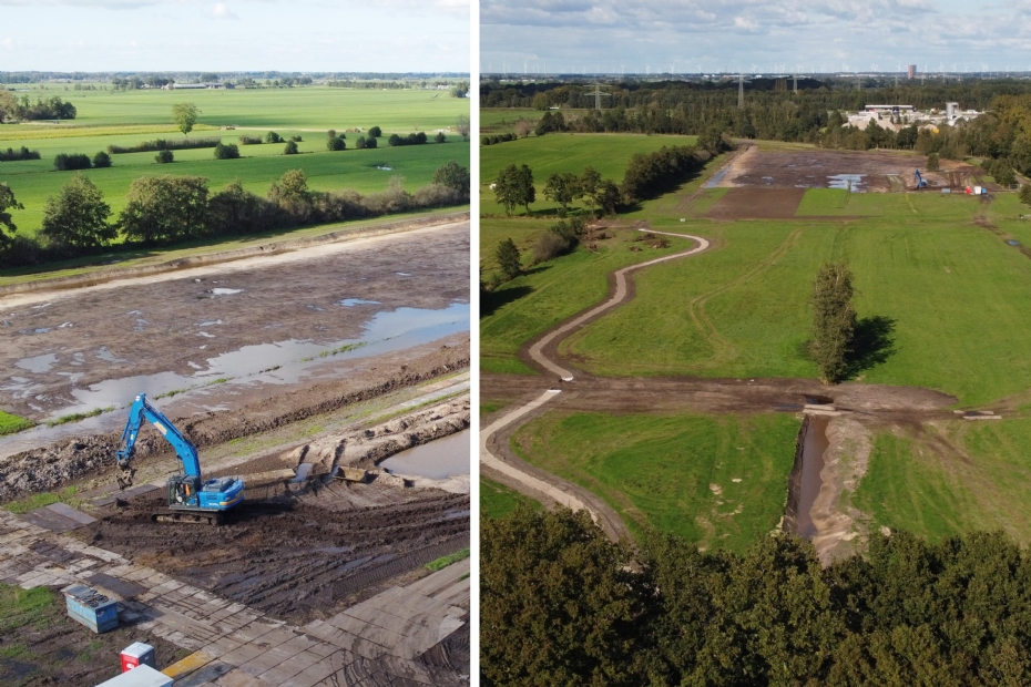 Phase 2 - drone images BEFORE and AFTER