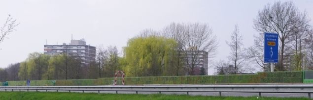 DuraGreen-geluidsscherm langs A348 Velp  DuraGreen-geluidsscherm langs A348 Velp