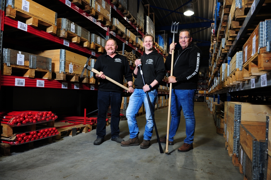 From left to right: Derk de Wit, Derk Klaas de Wit and Sietse de Wit