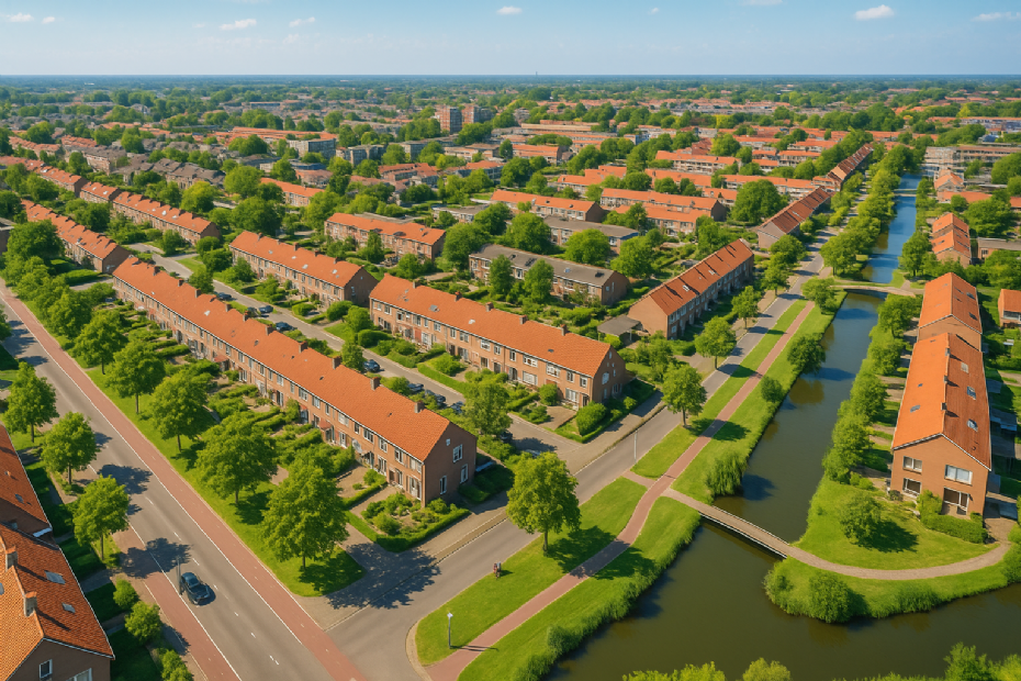 A typical scene from Purmerend (AI-generated image)