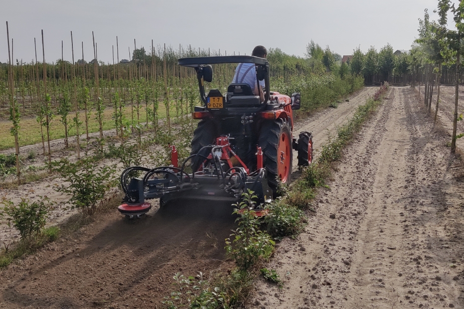 The WEEDELETE in action at Boomkwekerij Het Binnen