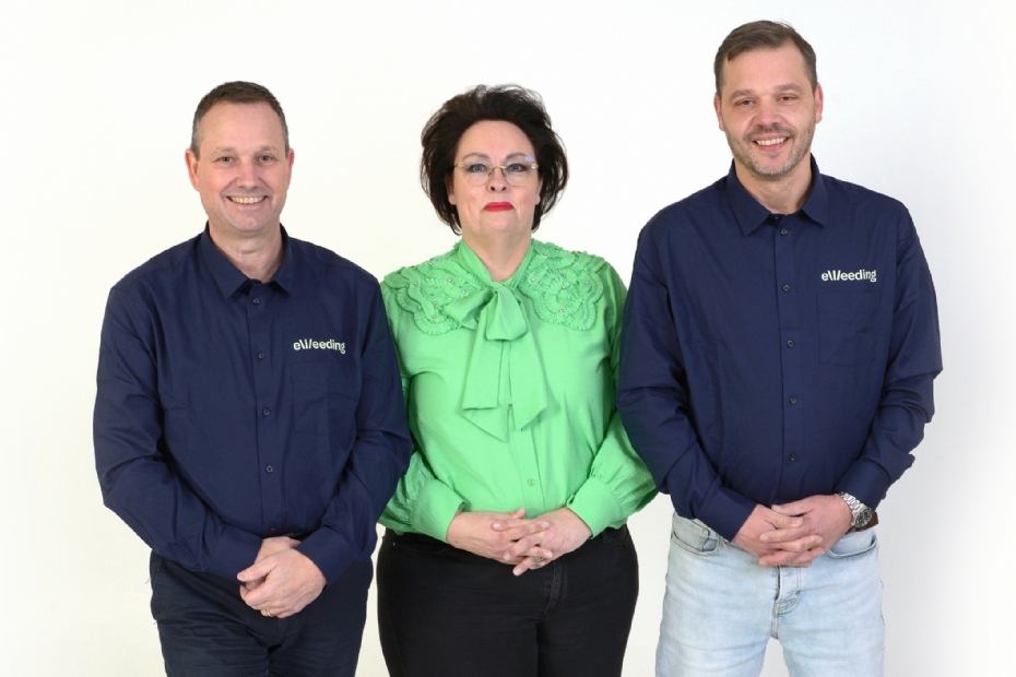 From left to right: Michel and Sonja Wimmers, Rik van Viegen