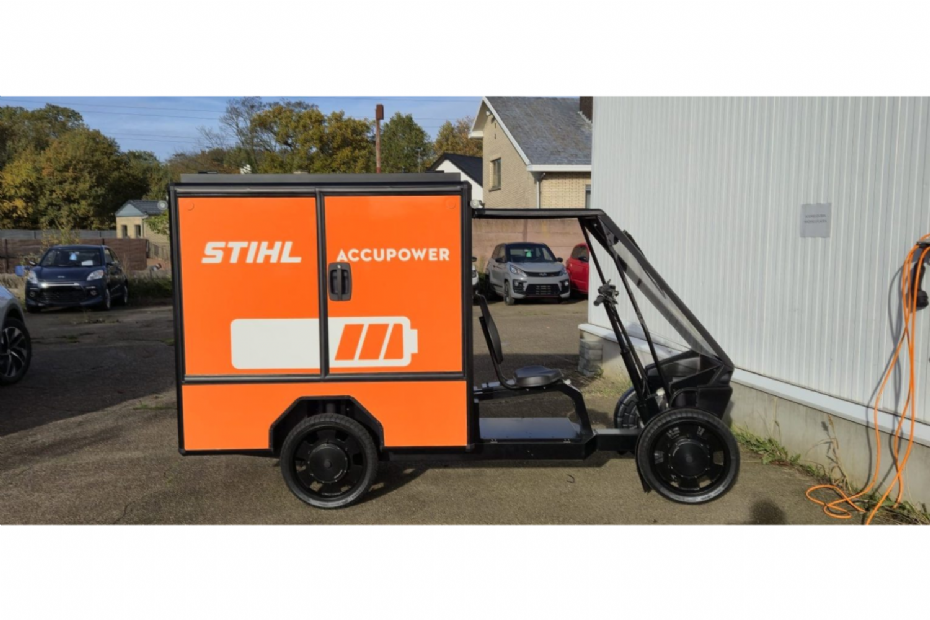 The electric STIHL cargo bike
