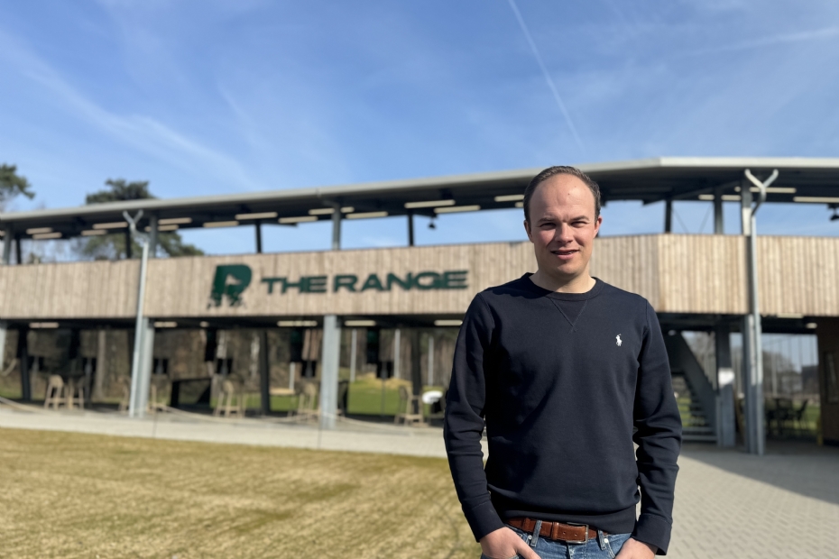 Armand Triepels in front of The Range