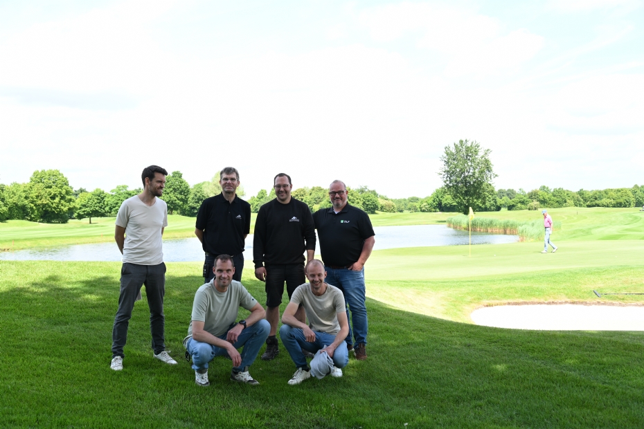 On the fairway of Golfclub L�rchenhof