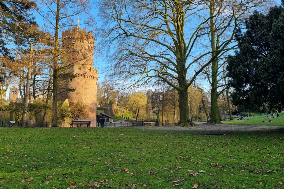 Kronenburgerpark in Nijmegen, image for illustration purposes